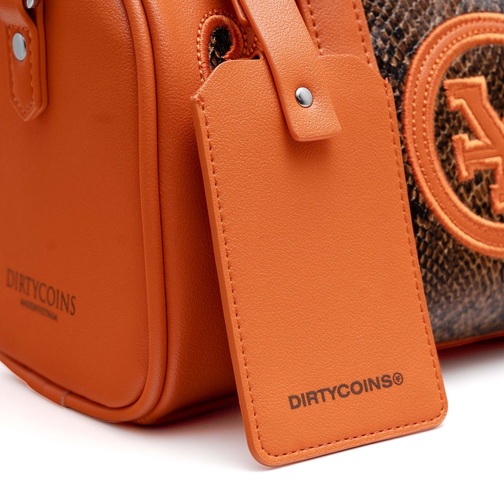 [DCxRS] Túi Mini DirtyCoins Bowler Snake Leather | BigBuy360 - bigbuy360.vn