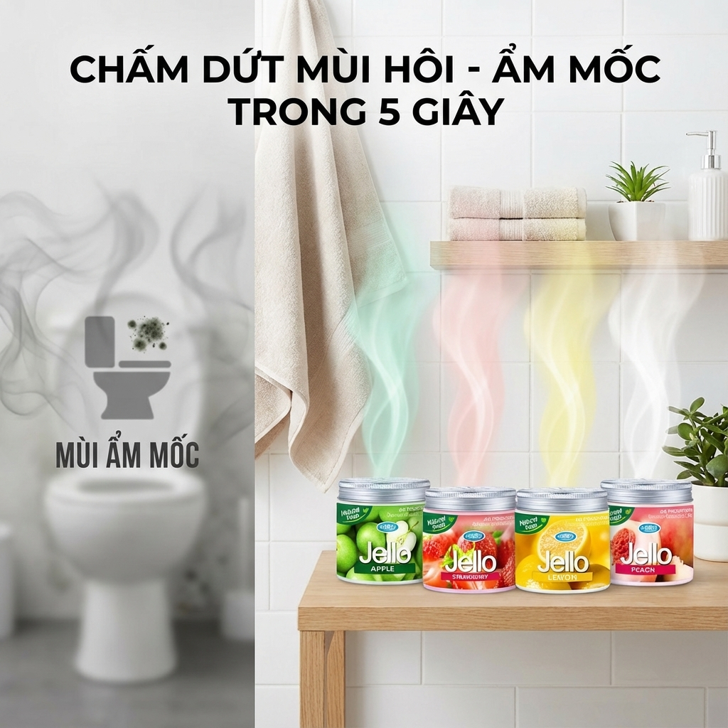 Sử dụng Tuýp Sáp Thơm Khử Mùi Tự Nhiên trong đời sống