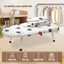 Bàn để ủi quần áo chống bỏng gấp gọn tiện lợi cho gia đình, Bàn là ủi đồ mini gấp gọn có đệm tay