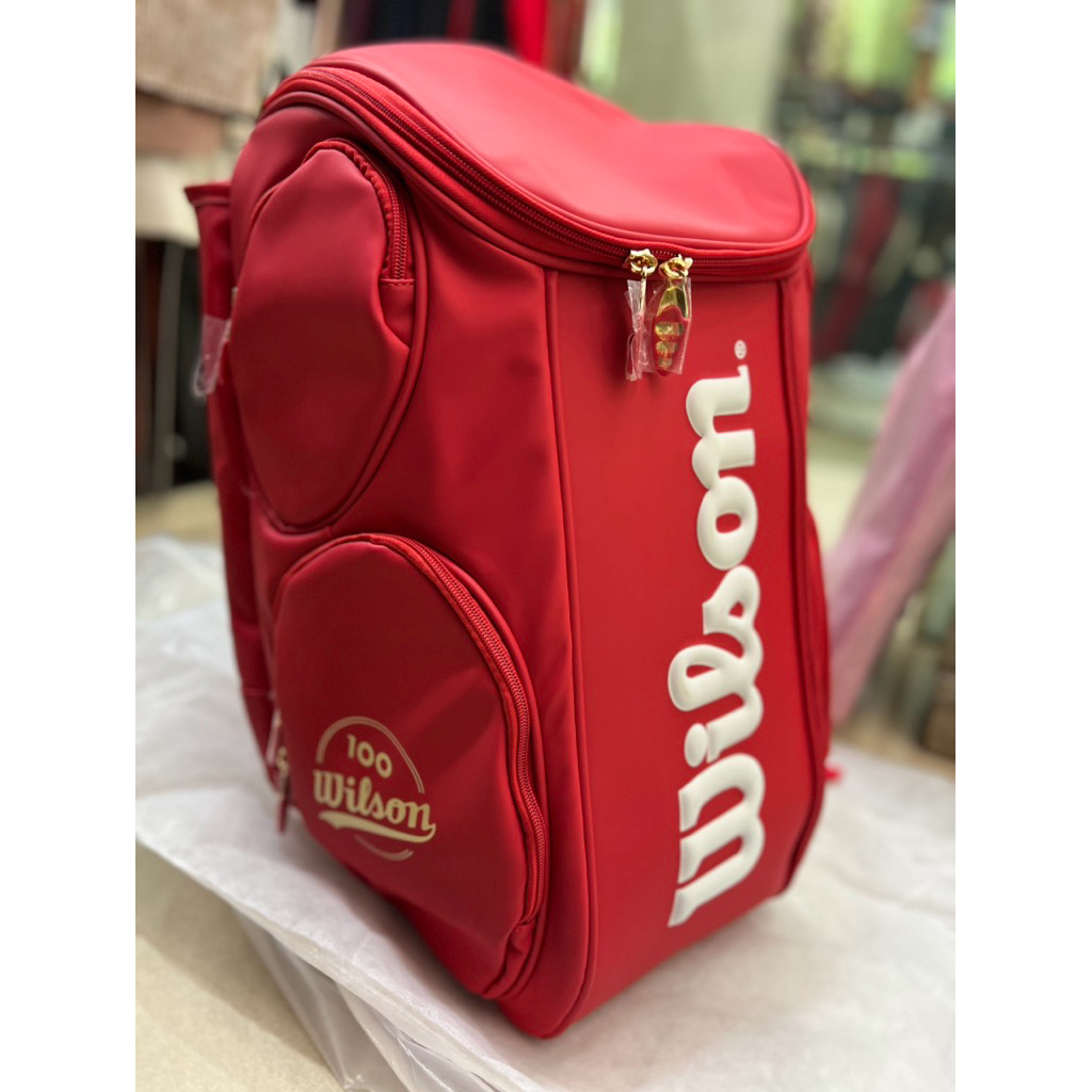 Ba lô thể thao Wilson tennis & pickleball – Balo đựng vợt 100 năm, 2 size tiện dụng