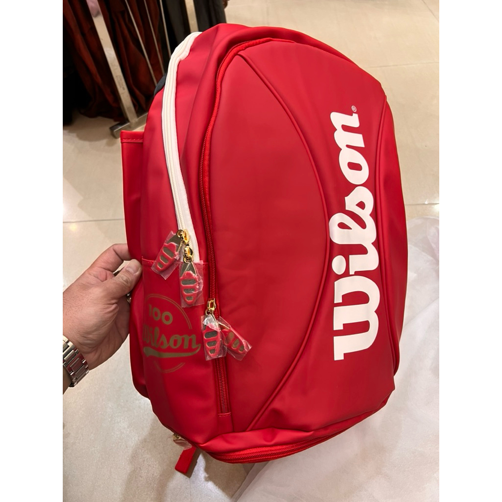 Ba lô thể thao Wilson tennis & pickleball – Balo đựng vợt 100 năm, 2 size tiện dụng