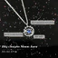 D01 - Dây chuyền Moon Aura - Dây chuyền bạc mặt đá MoonStone ánh xanh [Bảo Khánh Trang Sức ]