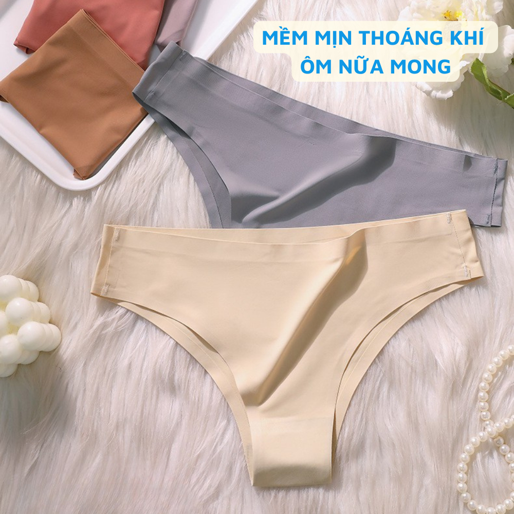 Quần Lọt Khe Thoáng Mịn, Quần Lót Nữ Su Trơn Gợi Cảm ZANABRA L957