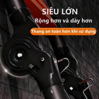 thang gấp gọn Thang Nhôm Rút Inox Chữ A Chữ I Nhập Khẩu Thang Rút Đôi Đơn Chất Liệu Nhôm Inox Cao 1.7M 2.1M 2.5M 2.9M