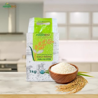 Gạo trắng hữu cơ ST25 Hasabio