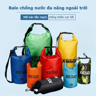 Túi Chống Nước PVC 3 Lớp XESD 5L/10L – Túi Đi Biển, Đi Mưa, Chống Thấm Đồ Cá Nhân Hiệu Quả