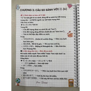 Sổ tay nắm gọn ngữ pháp HSK1 và HSK2 theo chuẩn kỳ thi HSK 3.0.