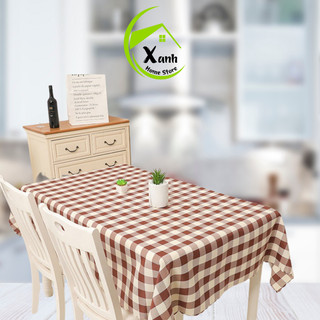 Khăn Trải Bàn Họa Tiết Caro Du Lịch Dã Ngoại GD254 - Khăn Trải Bàn Caro Trang Trí Bàn Ăn 137x180cm