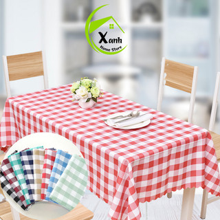 Khăn Trải Bàn Họa Tiết Caro Du Lịch Dã Ngoại GD254 - Khăn Trải Bàn Caro Trang Trí Bàn Ăn 137x180cm
