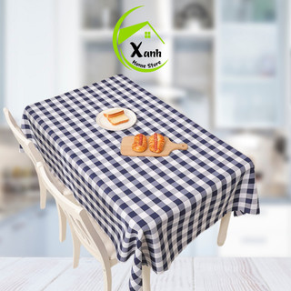 Khăn Trải Bàn Họa Tiết Caro Du Lịch Dã Ngoại GD254 - Khăn Trải Bàn Caro Trang Trí Bàn Ăn 137x180cm
