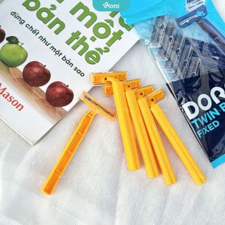 Set 5 Dao Cạo Râu DORCO 2 Lưỡi Sắc Dễ Cạo Sạch, Thoải Mái - VIORA SHOP (Bịch 5 Cây)