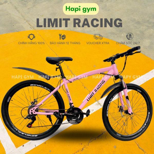 XE ĐẠP THỂ THAO NGƯỜI LỚN LIMIT RACING 26 INCH MÀU HỒNG SIÊU XINH PHUỘC ...