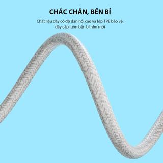 Cáp Sạc Nhanh RSC120 60W dây dù chống rối dài 120CM ROBOT BẢO HÀNH 12 THÁNG