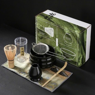 (7 Món) Bộ pha matcha | chổi chasen đánh matcha | bát đánh matcha| Đế Chasen/ Muỗng Chashaku/Rây bột