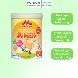 Sữa Morinaga Nhật Bản Chính Hãng Bổ Sung Lactoferrin Giúp Bé Tăng Đề Kháng,Tiêu Hóa 850g