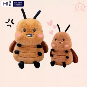 Gấu Bông Con Gián Bụng Béo Dễ Thương, Gián Tiểu Cường Vô Tri Quà Tặng Cho Bé,Bạn Trai, Bạn Gái Ngày Sinh Nhật