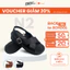 Dép Sandal Nữ Quai Chéo N2 Mipshoes - Dép Bánh Mì Cao 5cm Quai Da PU Mềm Êm Chống Trượt
