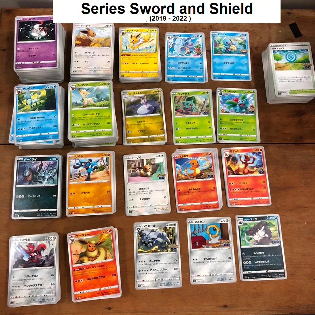[Chính hãng] 50 Lá Thẻ Bài Pokemon Sword & Shield Common - Thẻ Pokemon ...