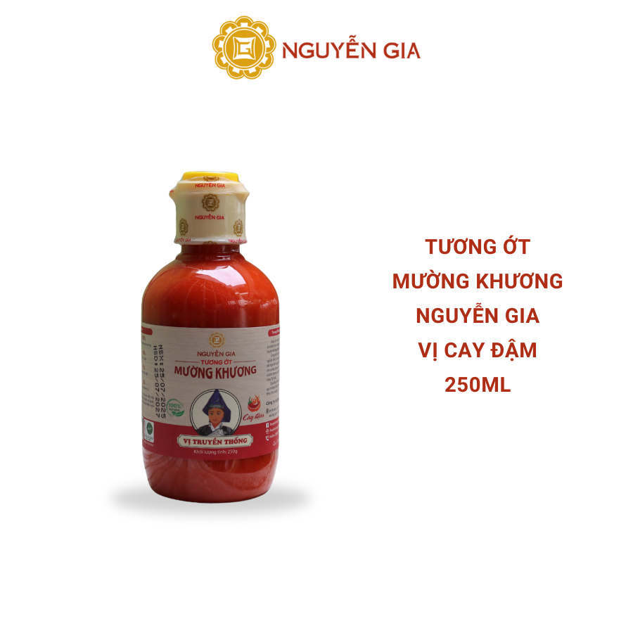 Tương Ớt Mường Khương Cay Nguyễn Gia Truyền Thống Xưa 250ml đặc sản Tây bắc