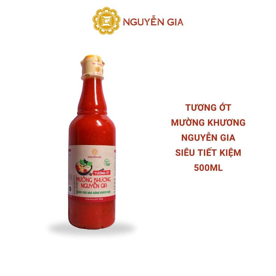 Tương Ớt Mường Khương Siêu Tiết Kiệm Nguyễn Gia 500ml NGTO041