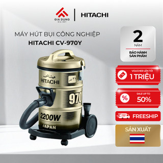 Máy Hút Bụi Công Nghiệp Hitachi CV-970Y 24CV​​ có công suất lớn 2200W - Dung tích 21L - Bảo hành chính hãng 24 tháng