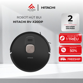 Robot Hút Bụi Lau Nhà RV-X20DP với trạm xử lý bụi tự động - Lực hút 5000Pa - Điều hướng LDS - Bảo hành 24 tháng