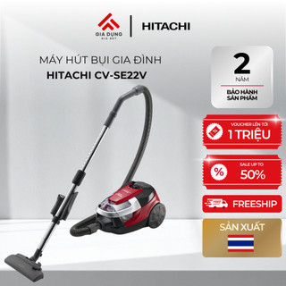 Máy Hút Bụi Hút Xoáy Hitachi CV-SE22V - Công suất 2200W - Dung tích 2,0L - Bộ lọc Hepa & Nano Titanium - Bảo hành 2 năm
