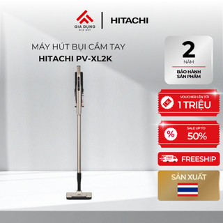 Máy Hút Bụi Cầm Tay Hitachi PV-XL2K - Đầu hút thông minh đèn LED xanh - Công suất 230W - Bảo hành chính hãng 24 tháng