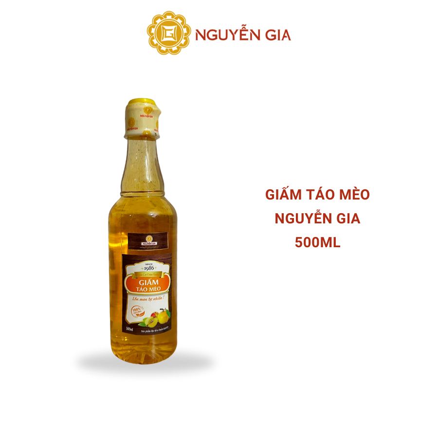 Giấm Táo Mèo Đặc Sản Tây Bắc Lên Men Tự Nhiên 500ml NGG0041