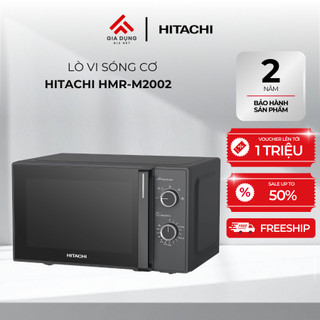 Lò Vi Sóng Cơ Hitachi HMR-M2002 - Dung tích 20L - Công suất 700W - 5 mức công suất - Bảo hành chính hãng 24 tháng