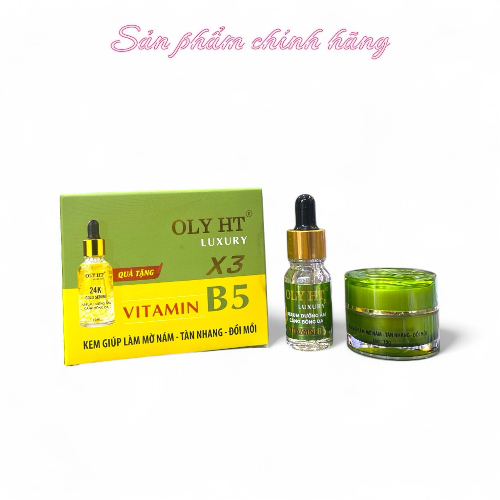 Kem Oly Ht Luxury Vitamin B5, Kem Nám X3 Peel Giúp Mờ Nám Tàn Nhang Đồi Mồi Chính Hãng