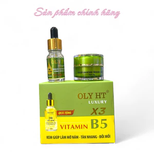 Kem Oly Ht Luxury Vitamin B5, Kem Nám X3 Peel Giúp Mờ Nám Tàn Nhang Đồi Mồi Chính Hãng