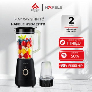 Máy Xay Sinh Tố Hafele HS-B1521TB (535.44.163) - Công suất 600W - 2 cối - Cối 1.5L và cốc xay 0.1L  - Bảo hành 24 tháng