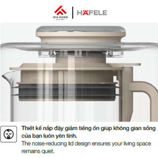 Máy Làm Sữa Đậu Nành Hafele HS-B151NW (535.43.485) - Điều khiển cảm hứng với nhiều chế độ - Bảo hành 24 tháng