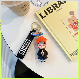 Móc Khóa Lục Đạo Pain - Nhân Vật Truyện Naruto - Chất Liệu Nhựa PVC Cao Cấp - Quà Tặng - keychan