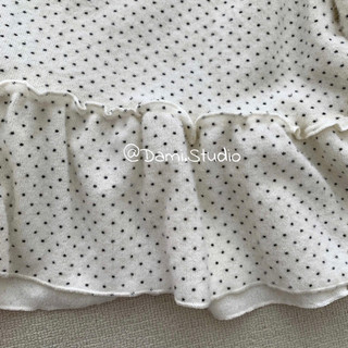 Áo Thun Tay Dài Cổ 3p Chân Bèo Vintage Hàn Quốc Basic Trẻ Trung Trendy QCCC (Ảnh thật ) |Dami.Studio