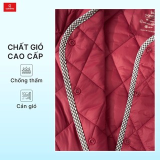 Áo Phao Nữ 𝐂𝐀𝐑𝐃𝐈𝐍𝐀 Chần Bông Nhật Bản Cao Cấp Dáng ngắn không cổ Siêu Nhẹ Siêu Ấm 5PNF08