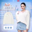 Áo Len Cổ Dáng Rộng Logo Thêu Có Túi Ngực Chất Liệu Cao Cấp Chính Hãng HNH EC06