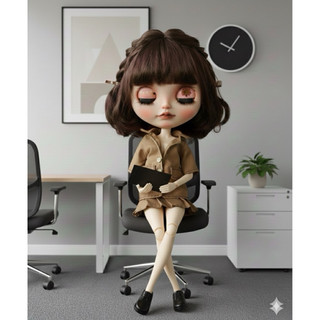 Set veét váy xếp ly size blythe,ob24,xinyi