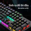 Bàn phím cơ HP GK100F kết hợp bàn phím chơi game có đèn nền 104 phím Led đẹp phù hợp cho PC và Laptop