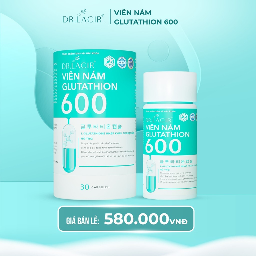 viên uống glutathione 600 dr lacir Zenith Nutrition Biotin 10000mcg Capsule main image 1