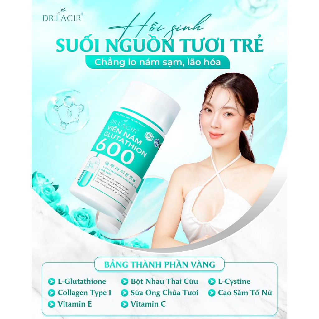 viên uống glutathione 600 dr lacir VITASIGN Glutathione, Vegan Capsules, 90 Count – Supports Skin & – vitasign main image 1