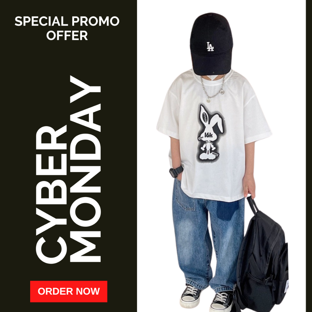 Áo Thun Ngắn Tay Mùa Hè Cho Bé Trai, Bé Gái In Hình Năng Động, Cổ Tròn B555 | JJ Kids Fashion