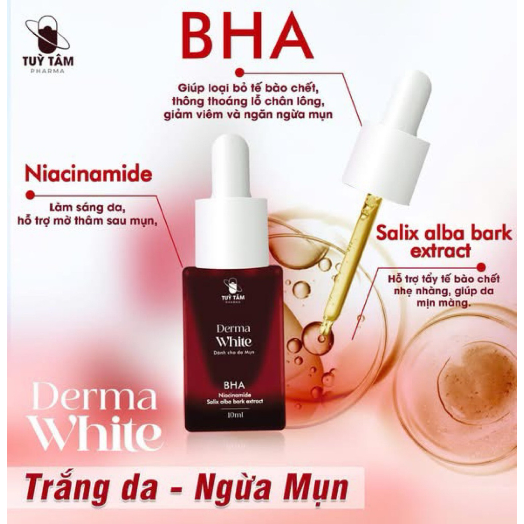 Tinh chất Wonder Serum Mụn dưỡng ẩm, làm mát vét mụn mọc, trắng da chai 5ml - Tuỳ Tâm Pharma