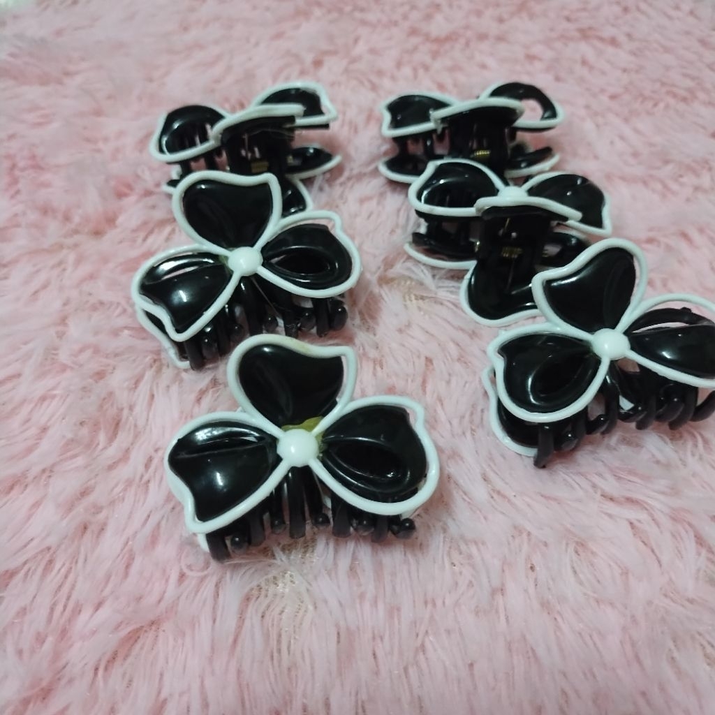 Kẹp tóc càng cua hình nơ xinh xắn (2 cái)