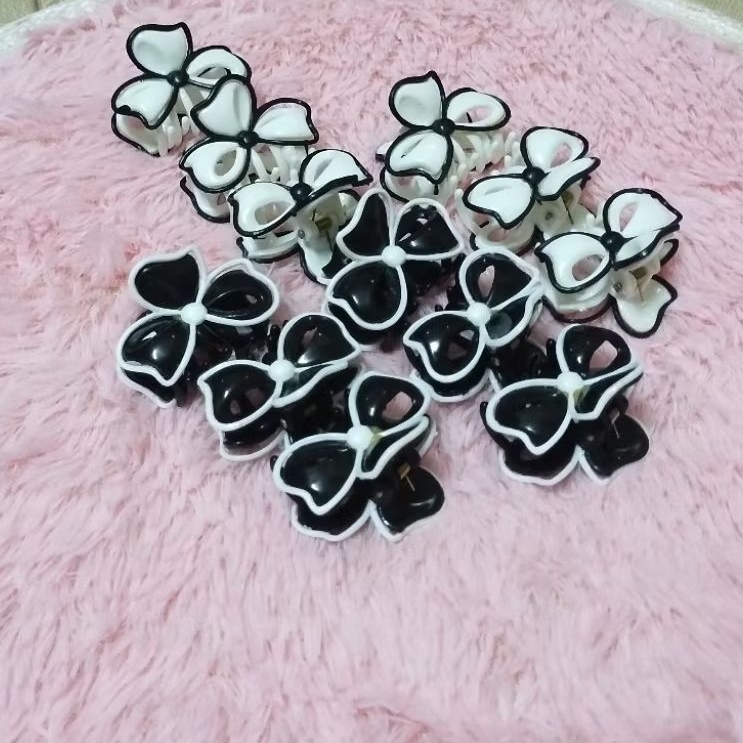 Kẹp tóc càng cua hình nơ xinh xắn (2 cái)