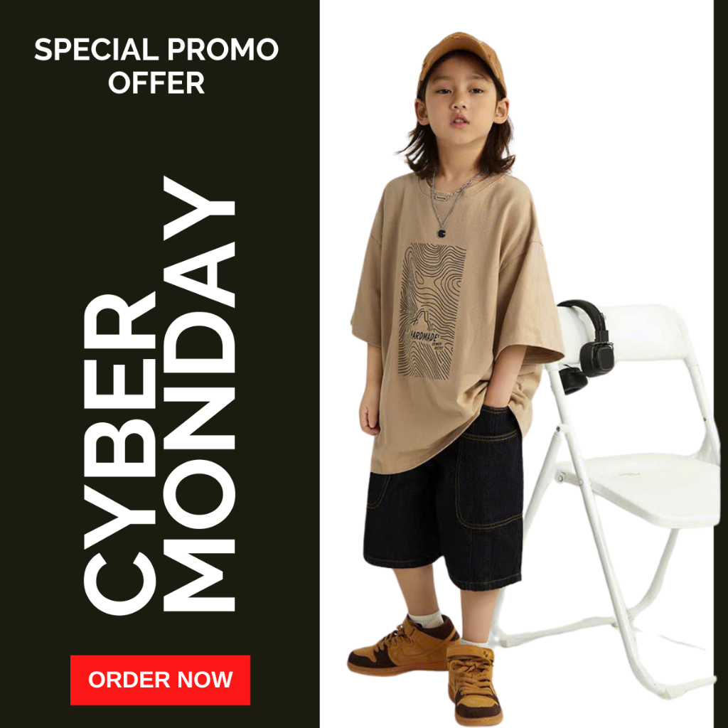 Áo Thun Ngắn Tay Mùa Hè Cho Bé Trai, Bé Gái In Hình Năng Động, Cổ Tròn B659 | JJ Kids Fashion