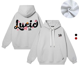 [Nỉ Lông Cáo] Áo Hoodie Local Brand Unisex LUCID TET Nam Nữ Nỉ Lông Cáo Form Rộng Mũ 2 Lớp Siêu To
