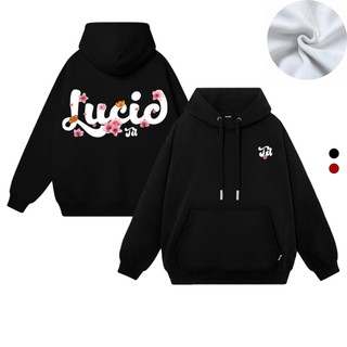 [Nỉ Lông Cáo] Áo Hoodie Local Brand Unisex LUCID TET Nam Nữ Nỉ Lông Cáo Form Rộng Mũ 2 Lớp Siêu To