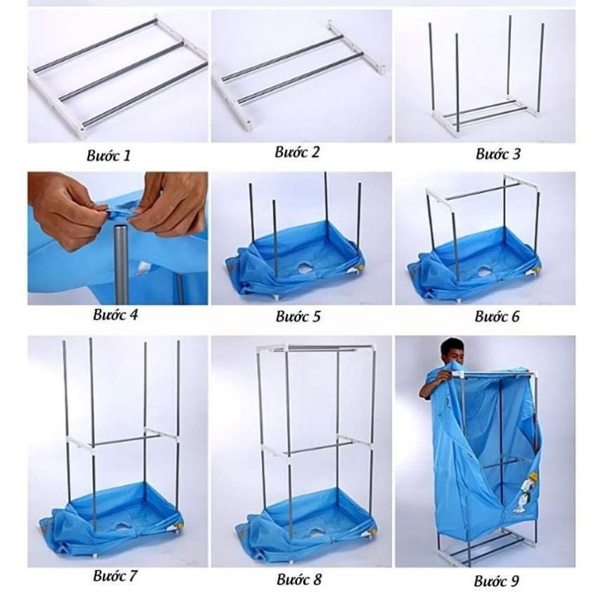 Tủ Sấy Quần Áo Có Điều Khiển Từ Xa Thông Minh - Khô Nhanh - Tiết Kiệm Điện (Bảo Hành 3 Năm)